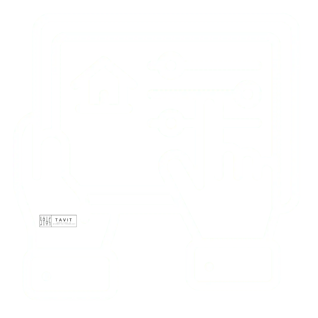 Room Control Icon - TAVIT White